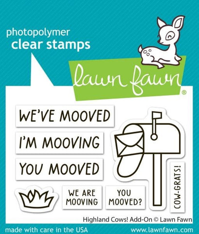 Highland Cows! - Add On - Clear Stamps