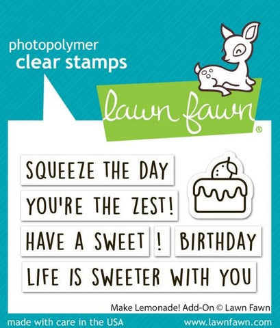 Make Lemonade! - Add On - Clear Stamps