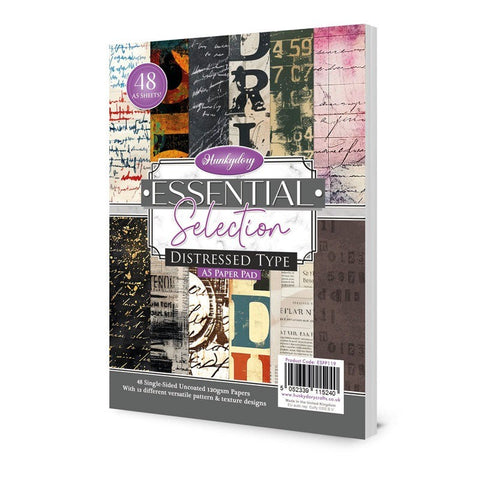 Essential Selection Paper Pad - Distressed Type