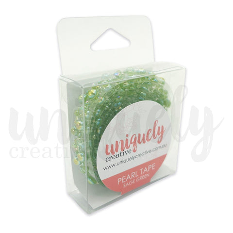 Pearl Tape - Sage Green