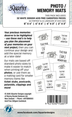 Photo Memory Mats