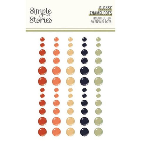 Frightful Fun - Enamel Dots