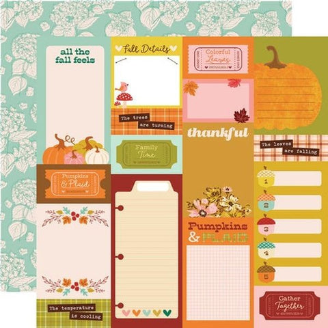 Pumpkins & Plaid - Journal Elements
