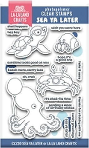 Sea Ya Later - Clear Stamps