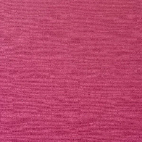 Canvas Texture Cardstock - Mulberry