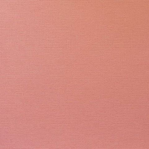 Canvas Texture Cardstock - Peachy Keen