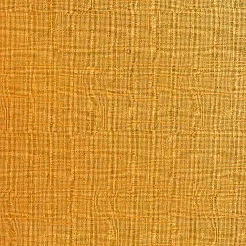 Canvas Texture Cardstock - Marigold