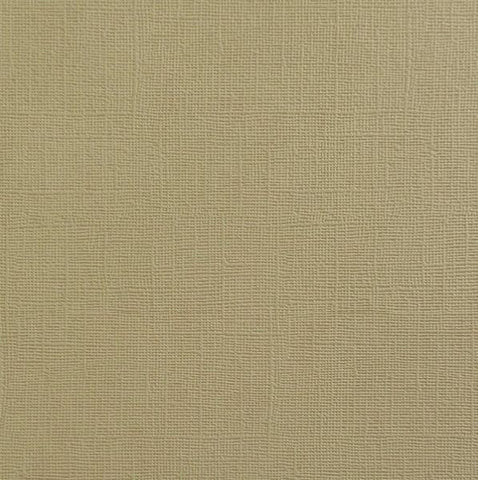Canvas Texture Cardstock - Brown Sugar