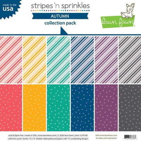 Stripes 'n Sprinkles Autumn - 12x12 Collection Pack