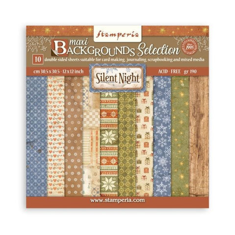 Silent Night - 12x12 Paper Pack - Backgrounds