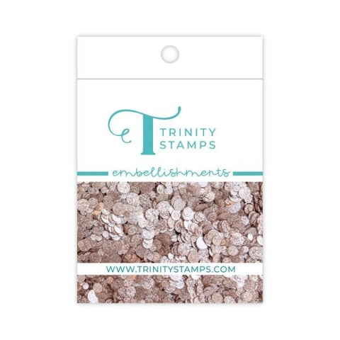 Sparkle Spots Confetti Embellishments - Rose Gold