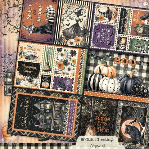 BOOtiful Greetings - Journaling Cut-Aparts