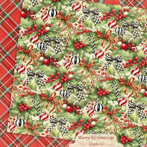 Merry-ful Greetings - Holly & Bows