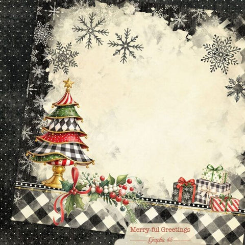 Merry-ful Greetings - Christmas Tree Layout