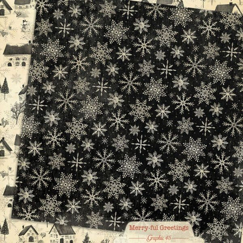 Merry-ful Greetings - Winter Snowflakes