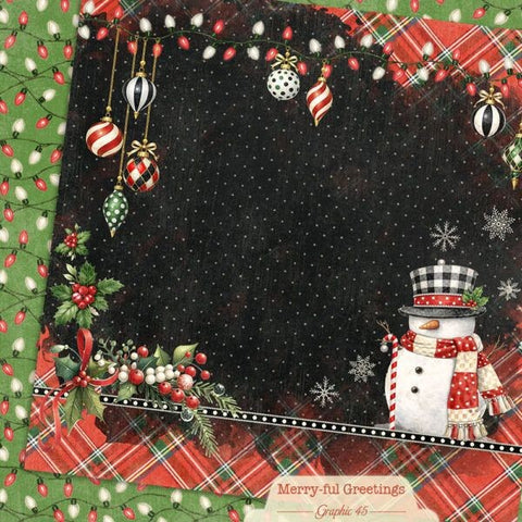 Merry-ful Greetings - Snowman Layout