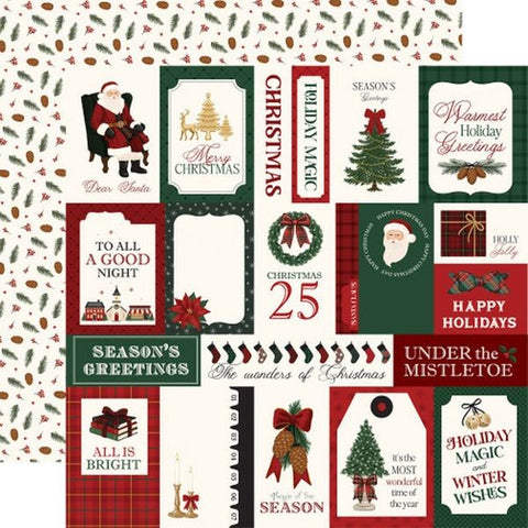 Classic Christmas - Multi Journaling Cards
