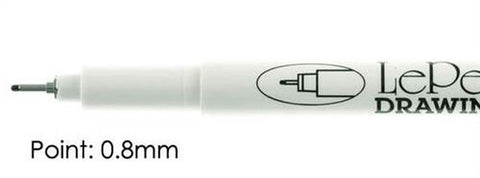 LePen Drawing -0.8MM Black
