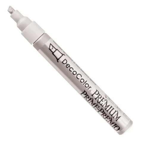 Deco-Color Premium - Silver Paint Marker - 5MM Chisel Tip