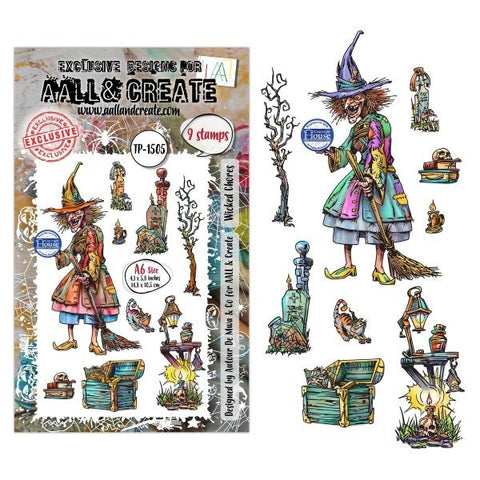 Wicked Chores - Clear Stamps