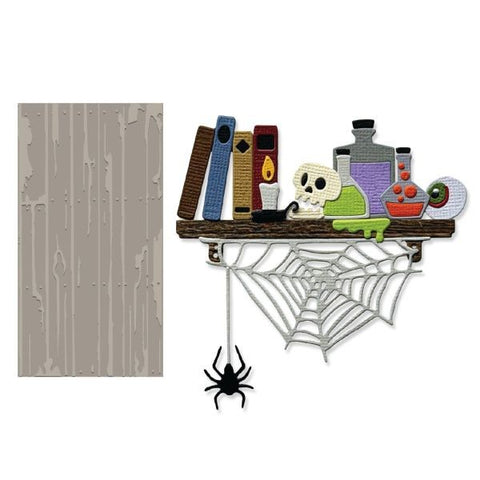 Vault Side-Order - Laboratory - Embossing Folder & Dies