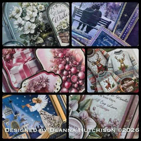Sparkle Season Card Workshop with Deanna - Saturday, November 14 @ 10m
