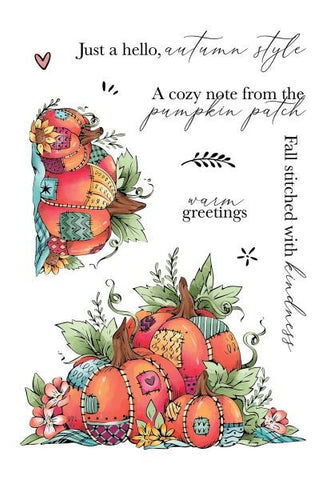 Patchwork Pumpkins - Clear Stamps