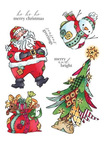 Patchwork Christmas - Clear Stamps