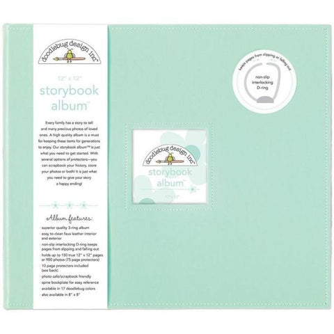 12x12 Storybook Album - Mint