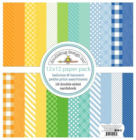 Balloons & Banners - 12x12 Collection Pack - Petite Prints