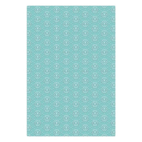 Vault Snowflakes #3 - 2D A5 Embossing Folder