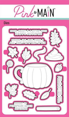 Pumpkin Spice Mug - Coordinating Dies
