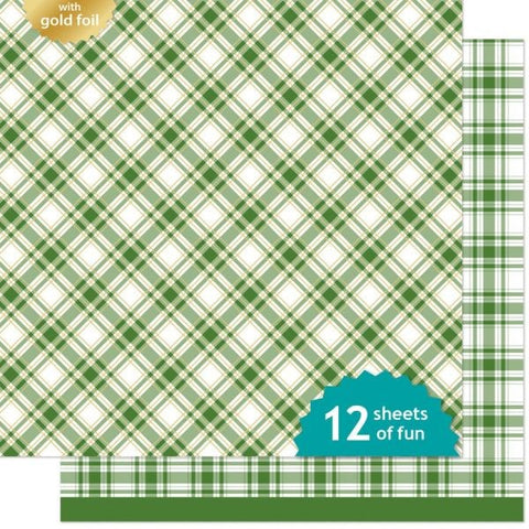 Let it Shine Holiday Plaids - Pinecone Path