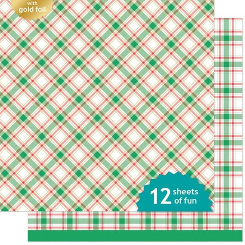 Let it Shine Holiday Plaids - Mistletoe