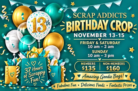 13th Birthday Crop - November 13 - 15, 2026