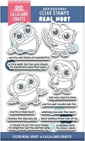 Real Hoot - Clear Stamps