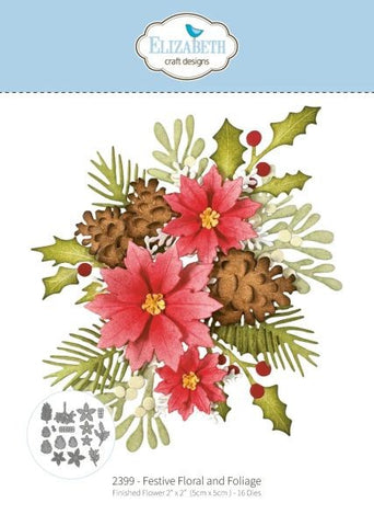 Warm Wishes - Festive Floral and Foliage Dies