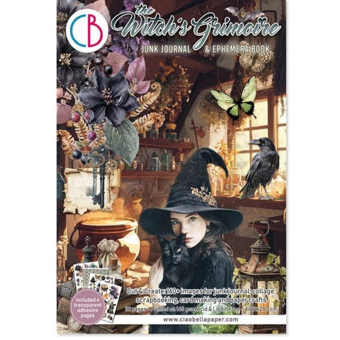 The Witch's Grimoire - Junk Journal & Ephemera Book