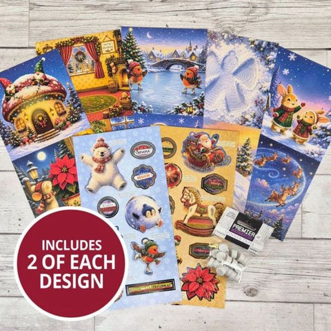 Christmas Spinners Concept Card Kit