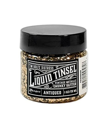 Distress Liquid Tinsel - Chunky - Antiqued
