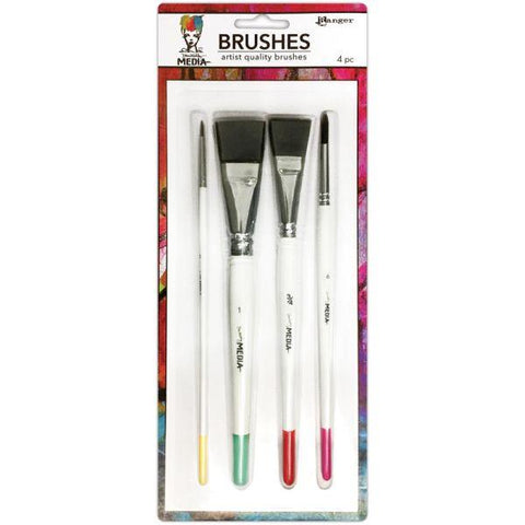 Paint Brush Set - 4 piece