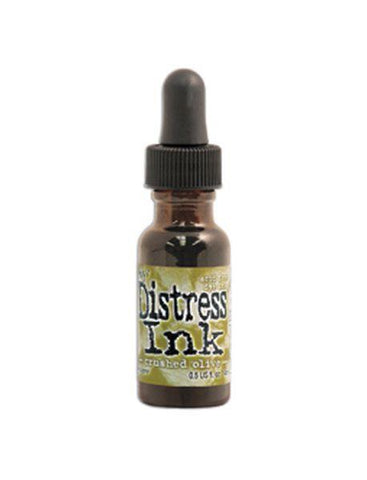 Distress Ink Re-Inker - Crushed Olive