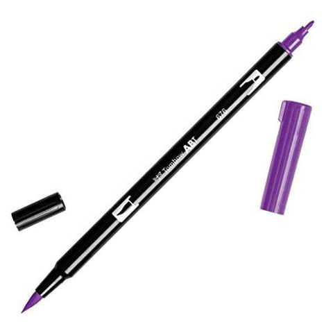Dual Brush Marker - Royal Purple - 676