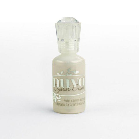 Nuvo Crystal Drops - Ivory Seashell