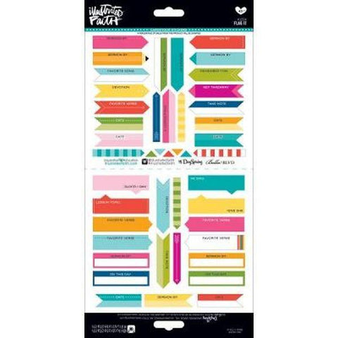 Bible Journaling Stickers, Flag It