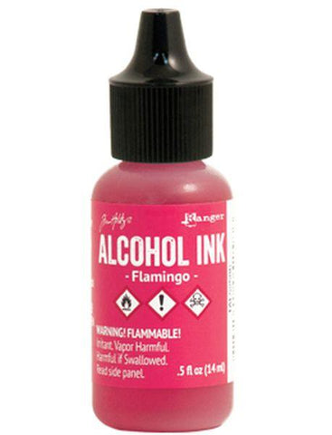 Alcohol Ink - Flamingo