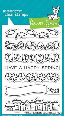 Clear Stamps - Simply Celebrate - Spring