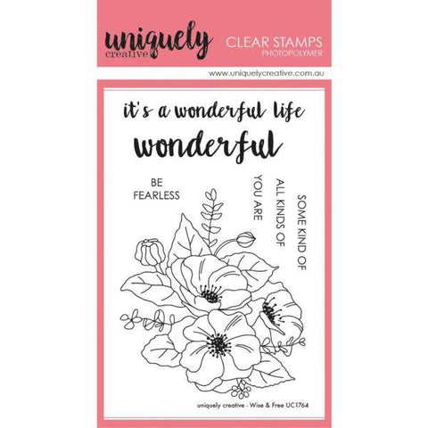 Clear Stamps - Wise & Free