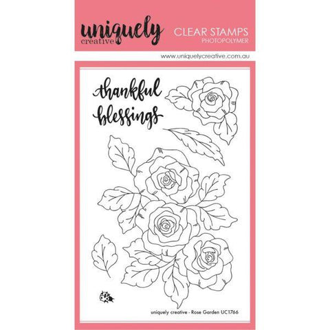 Clear Stamps - Rose Garden