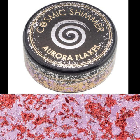 Cosmic Shimmer Aurora Flakes - Blissful Berry